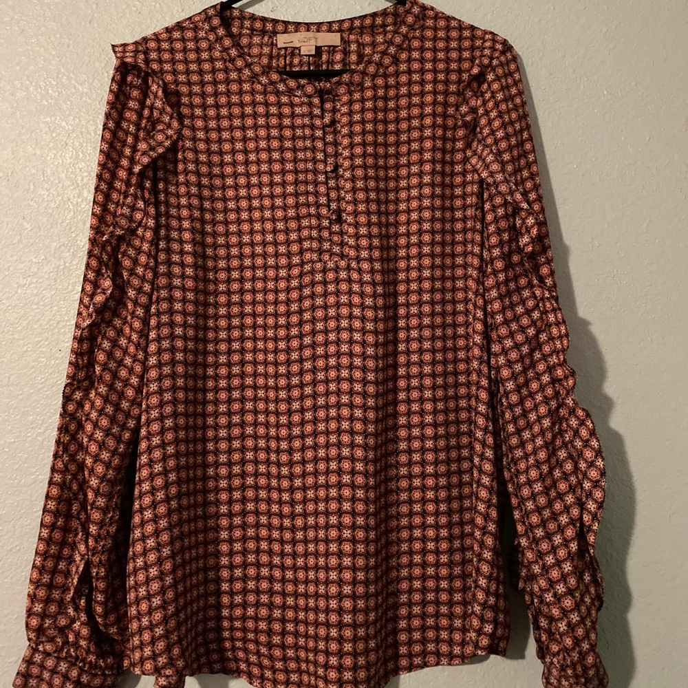 LOFT Long Sleeve Blouse